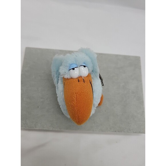 WALLACE BERRIE 1982 VINTAGE GODFREY GOONY BLUE BIRD PLUSH STUFFED ANIMAL TOY 4" - Picture 3 of 16